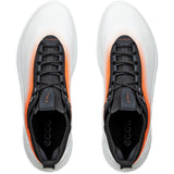 Ecco Biom C5 GTX Herren Golfschuhe, Weiß / Orange - Golflaedchen.de