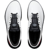 Ecco Biom C5 GTX BOA Herren Golfschuhe, Weiß / Rot - Golflaedchen.de