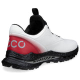 Ecco Biom C5 GTX BOA Herren Golfschuhe, Weiß / Rot - Golflaedchen.de