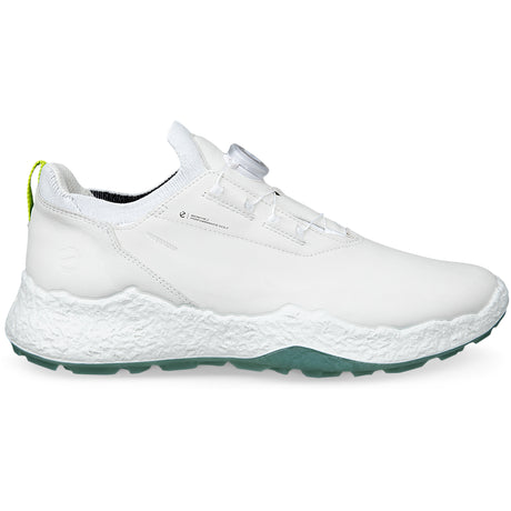 Ecco 2026 Biom H5.2 BOA Herren Golfschuhe, Weiß / Grün - Golflaedchen.de