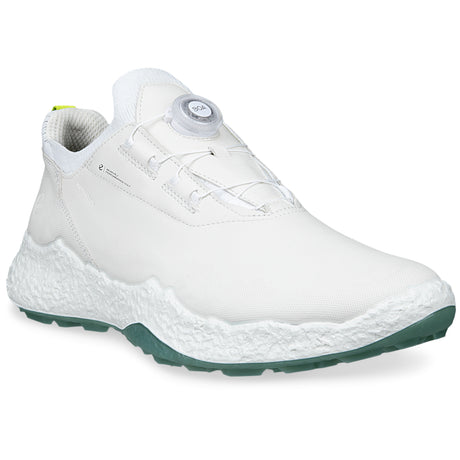 Ecco 2026 Biom H5.2 BOA Herren Golfschuhe, Weiß / Grün - Golflaedchen.de