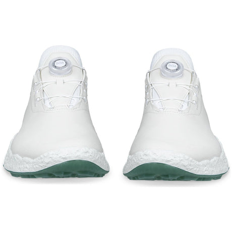 Ecco 2026 Biom H5.2 BOA Herren Golfschuhe, Weiß / Grün - Golflaedchen.de