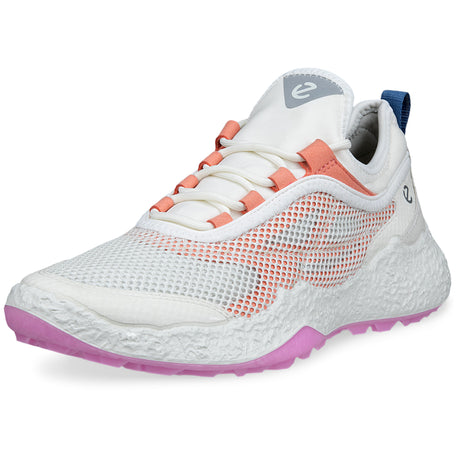 Ecco Biom H5.2 Hybrid Mesh Damen Golfschuhe 2026, Weiß / Coral - Golflaedchen.de