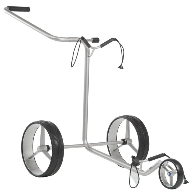 JuCad Edition Edelstahl 3 - Rad Golftrolley - Golflaedchen.de