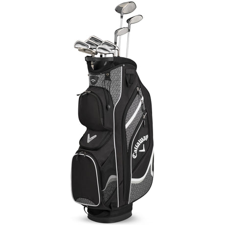 Callaway 2026 Solaire Damen Komplettset / Golfset, Schwarz / Grau, Rechtshand - Golflaedchen.de