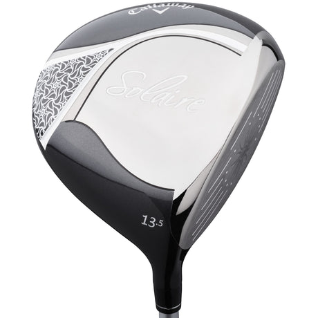 Callaway 2026 Solaire Damen Komplettset / Golfset, Schwarz / Grau, Rechtshand - Golflaedchen.de