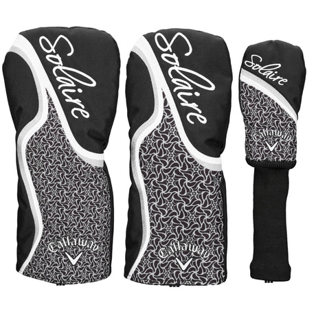 Callaway 2026 Solaire Damen Komplettset / Golfset, Schwarz / Grau, Rechtshand - Golflaedchen.de