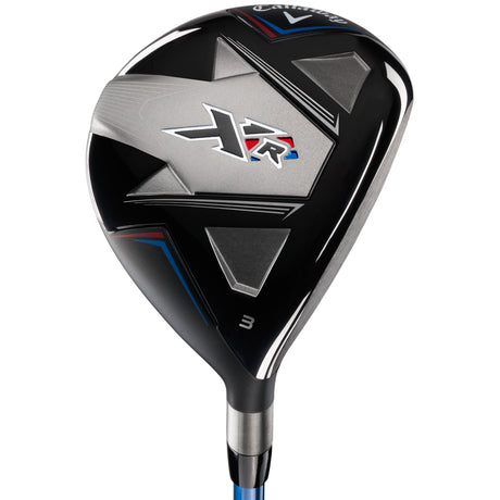 Callaway 2026 XR Herren Komplettset / Golfset, Graphitschaft, Farbe Grau / Blau / Rot, Rechtshand - Golflaedchen.de