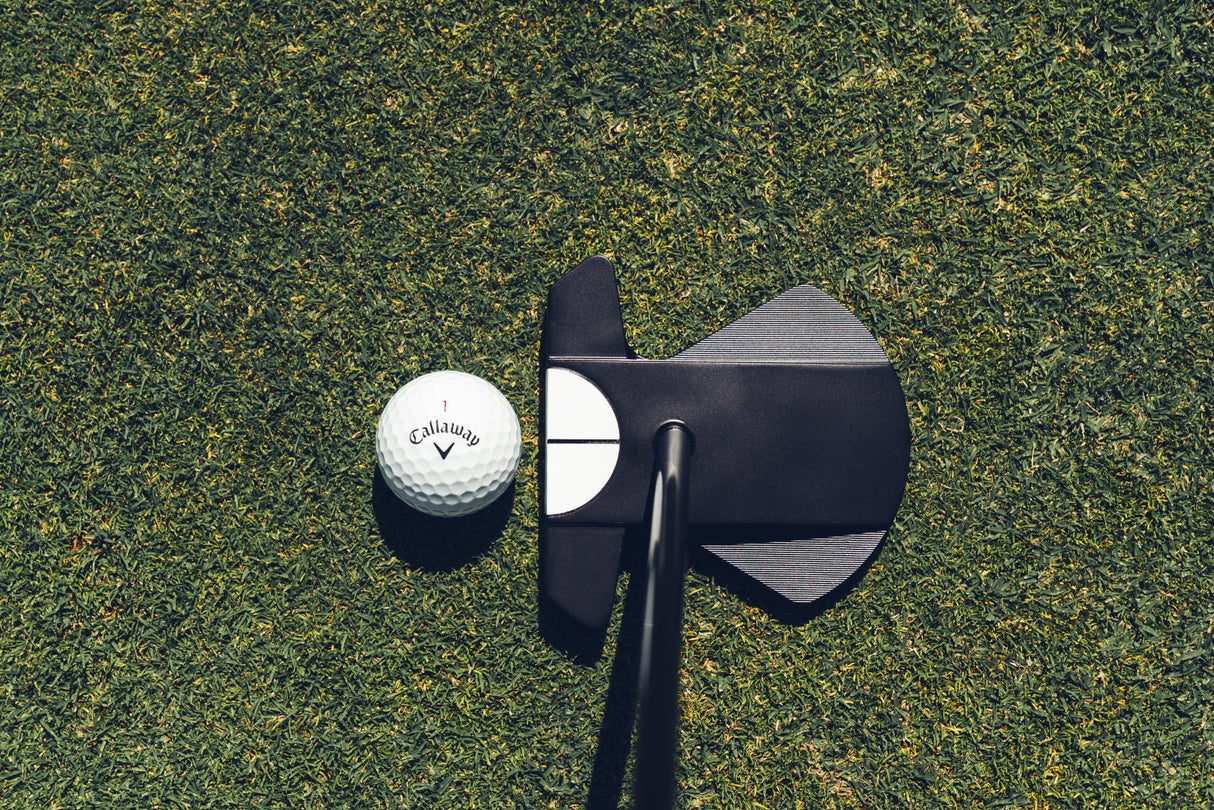 Odyssey S2S Ai - DUAL Broomstick Cruiser Max 1/2 Ball Putter, Rechtshand - Golflaedchen.de
