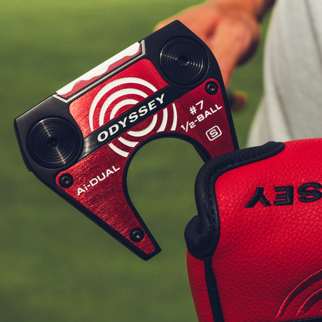 Odyssey Ai - DUAL 7 S 1/2 Ball Putter, Rechtshand - Golflaedchen.de