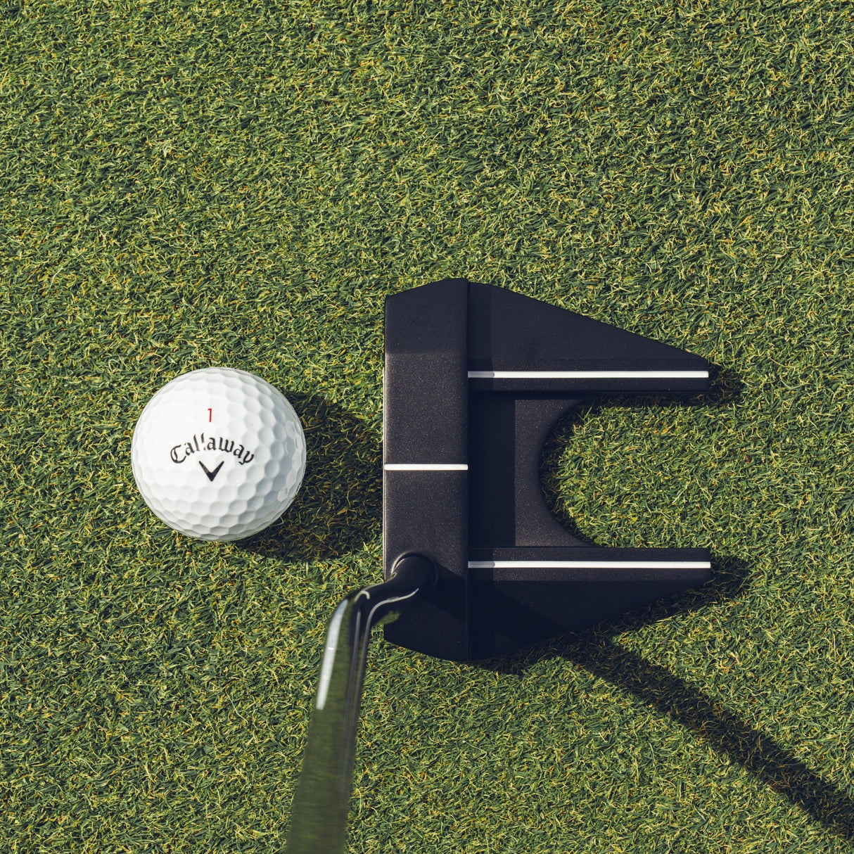 Odyssey Ai - DUAL 7 Putter, DB, Rechtshand - Golflaedchen.de