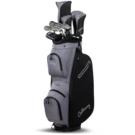 Callaway REVA 2026 Damen Komplettset / Golfset, Schwarz, Rechtshand - Golflaedchen.de