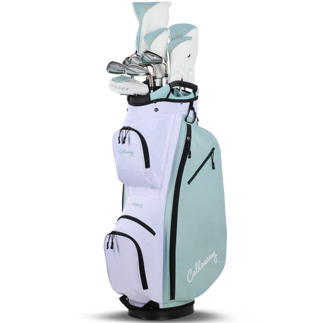 Callaway REVA 2026 Damen Komplettset / Golfset, Weiß / Grün, Rechtshand - Golflaedchen.de