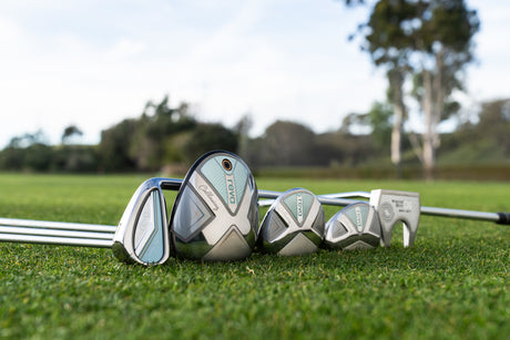 Callaway REVA 2026 Damen Komplettset / Golfset, Weiß / Grün, Rechtshand - Golflaedchen.de