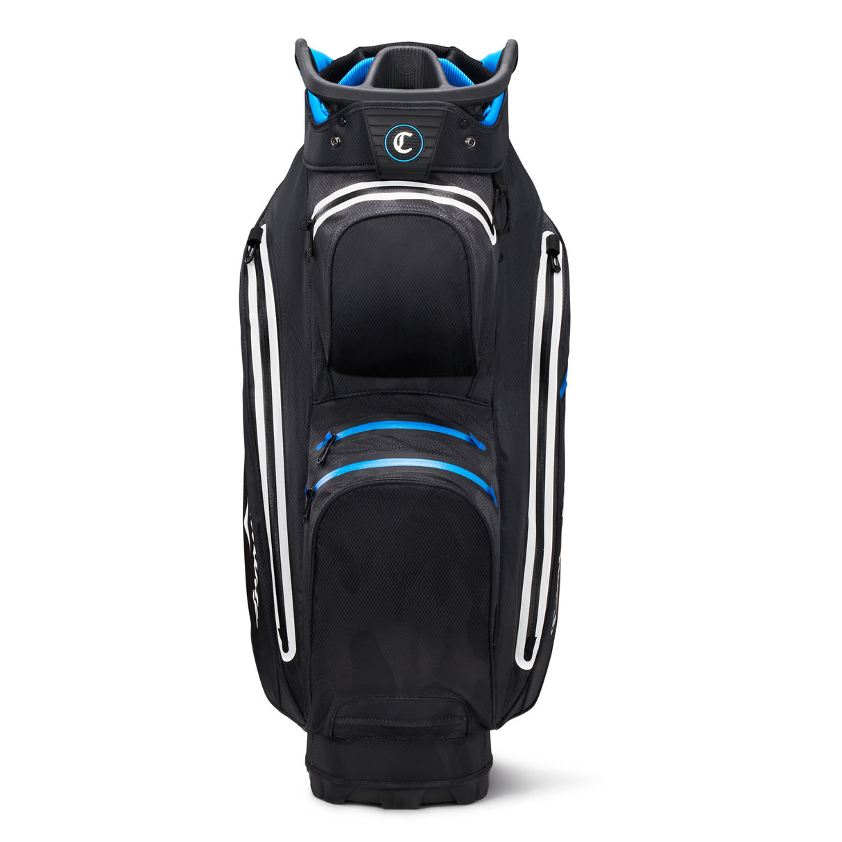 Callaway Org 14 HD Waterproof Cartbag, Schwarz Camo / Blau - Golflaedchen.de
