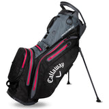 Callaway 2025 Fairway 14 HD Waterproof Damen Standbag, Dunkelgrau / Schwarz / Pink - Golflaedchen.de