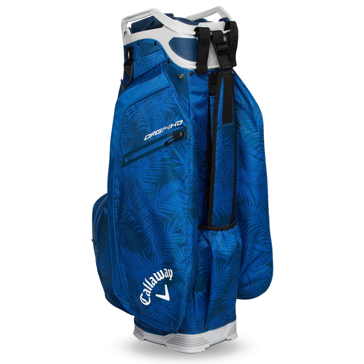 Callaway 2025 Org 14 HD Waterproof Cartbag, Blue Palms / Light Grey - Golflaedchen.de