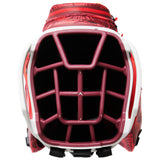 Callaway 2025 Org 14 HD Waterproof Cartbag, Red Palms / Light Grey - Golflaedchen.de