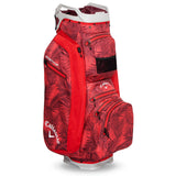 Callaway 2025 Org 14 HD Waterproof Cartbag, Red Palms / Light Grey - Golflaedchen.de