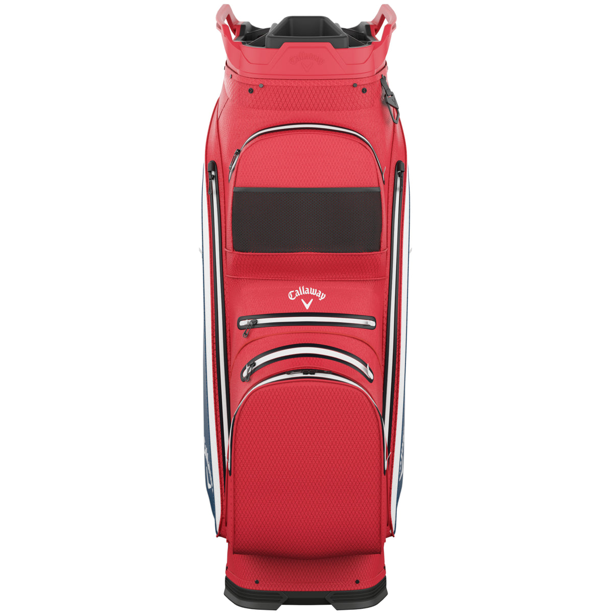 Callaway 2026 Org 14 HD Waterproof Cartbag, Rot / Weiß / Navy - Golflaedchen.de
