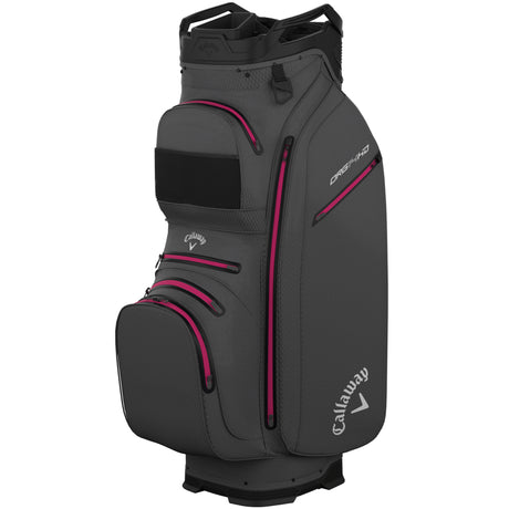Callaway 2026 Org 14 HD Waterproof Damen Cartbag, Anthrazitgrau / Pink - Golflaedchen.de