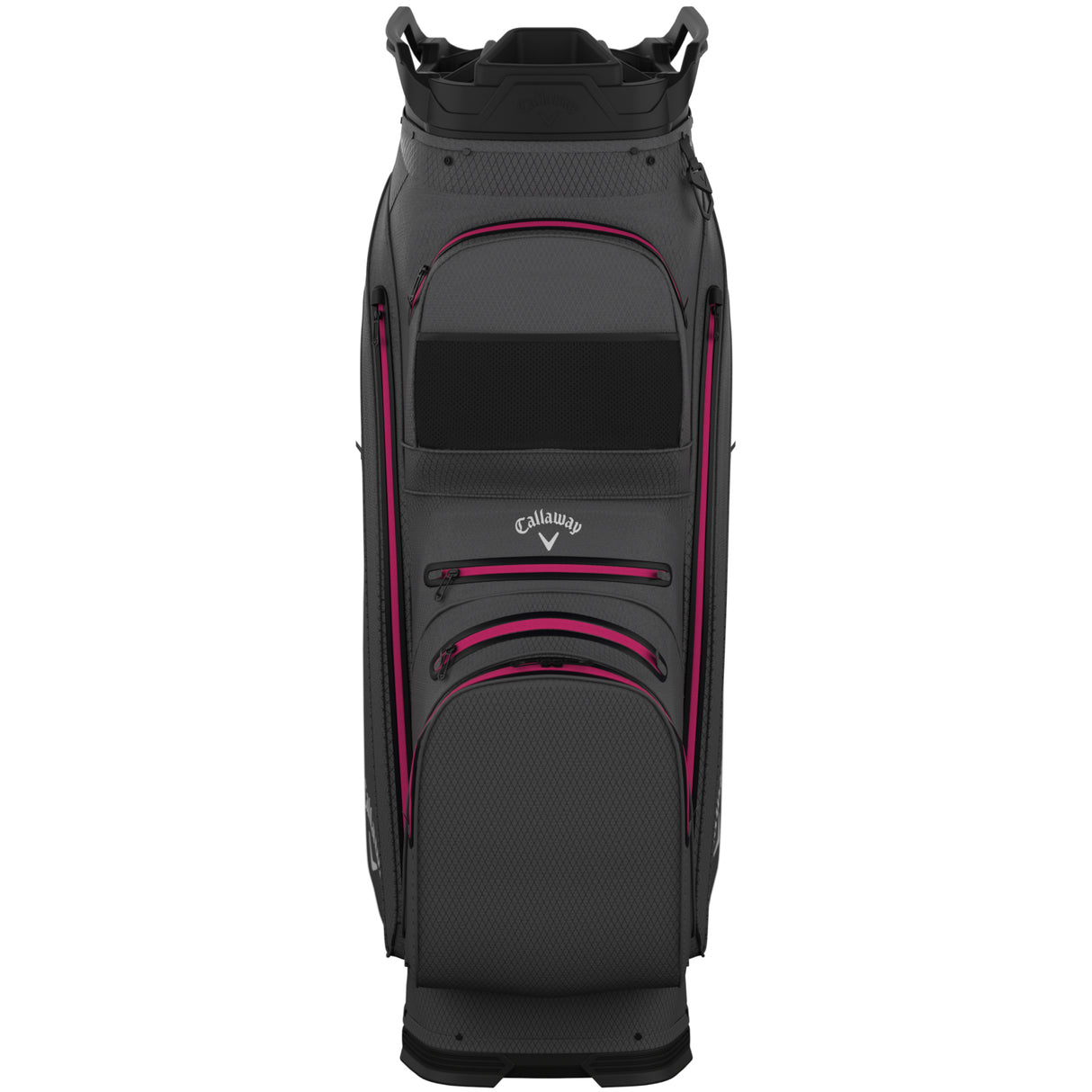 Callaway 2026 Org 14 HD Waterproof Damen Cartbag, Anthrazitgrau / Pink - Golflaedchen.de