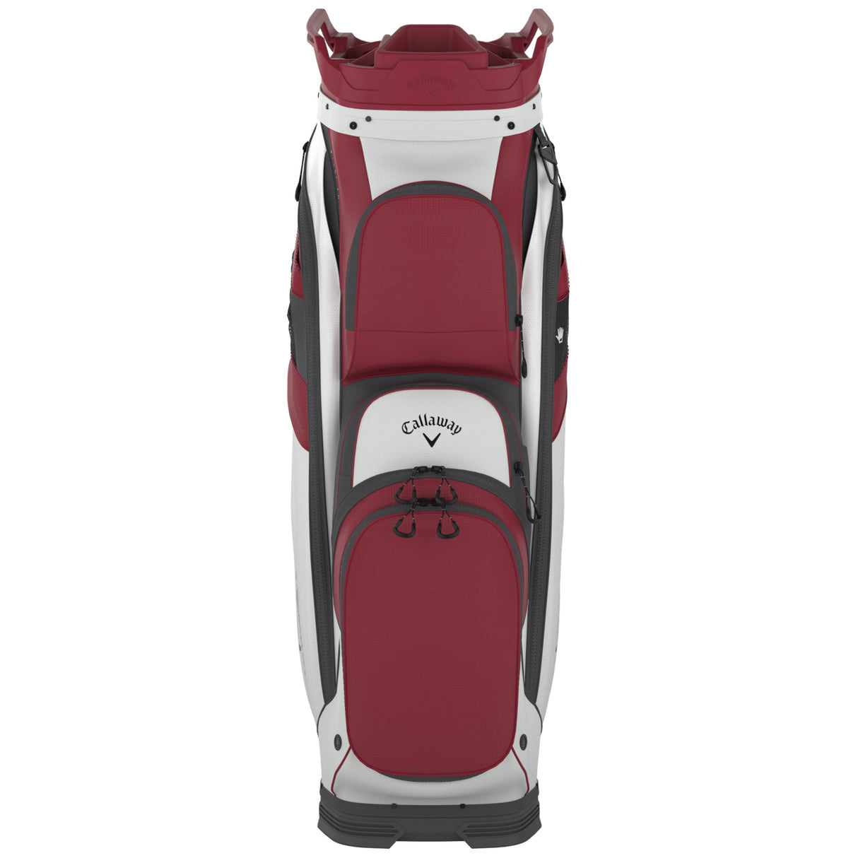 Callaway 2025 Org 14 Cartbag, Weiß / Rot - Golflaedchen.de