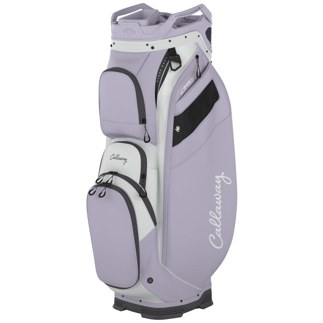 Callaway 2025 Org 14 Damen Cartbag, Silbergrau / Orchidee - Golflaedchen.de
