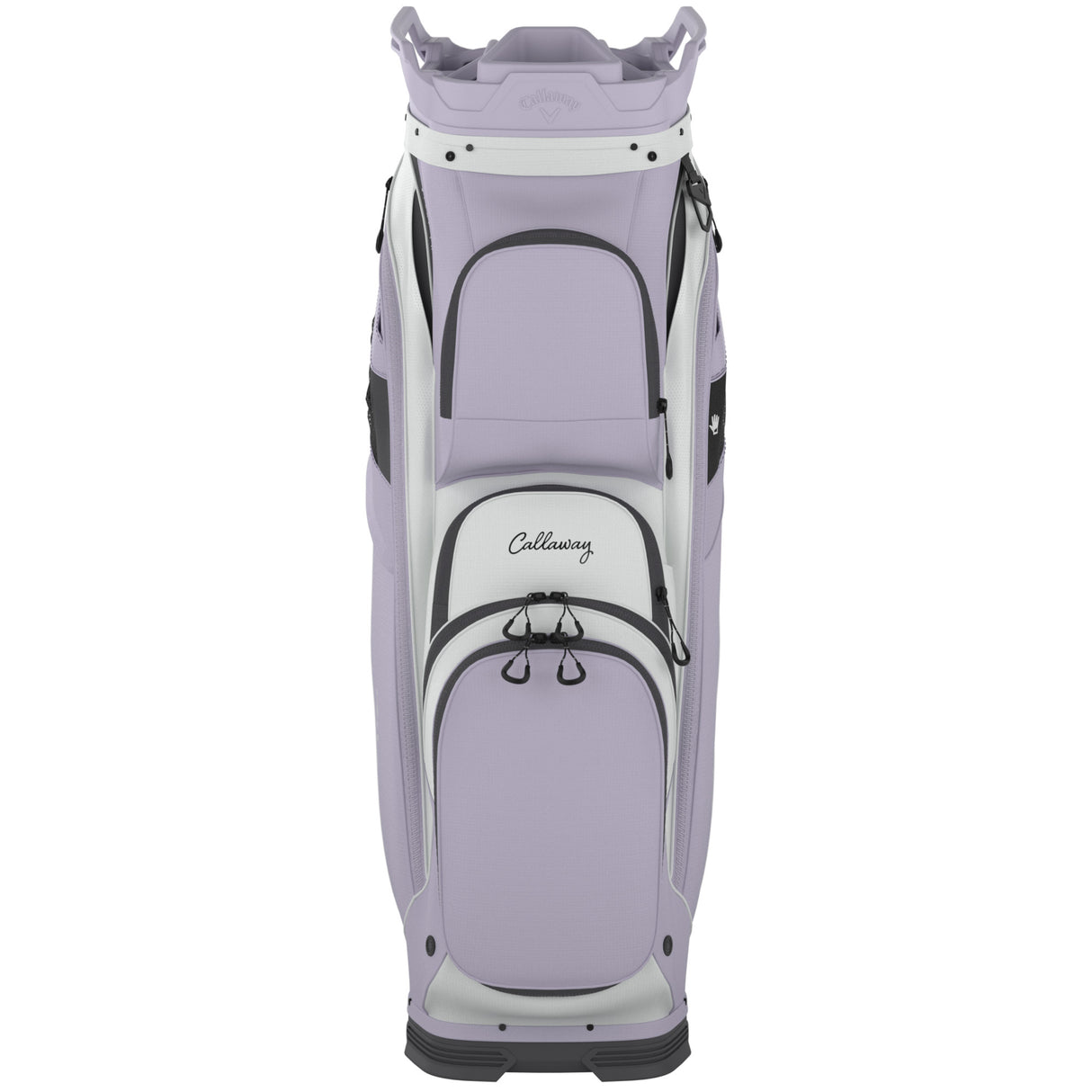 Callaway 2025 Org 14 Damen Cartbag, Silbergrau / Orchidee - Golflaedchen.de