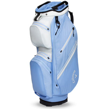 Callaway Chase Dry 14 Waterproof Damen Cartbag, Hellblau / Silbergrau - Golflaedchen.de