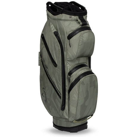 Callaway Chase Dry 14 Waterproof Cartbag, Green Camo - Golflaedchen.de