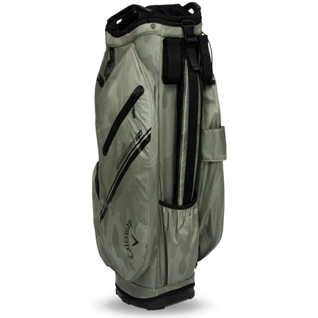 Callaway Chase Dry 14 Waterproof Cartbag, Green Camo - Golflaedchen.de