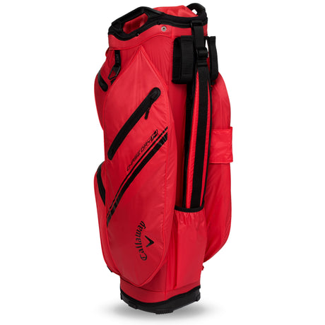 Callaway Chase Dry 14 Waterproof Cartbag, Red / Black - Golflaedchen.de