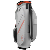 Callaway Chase 14 Cartbag, White / Silver / Orange - Golflaedchen.de
