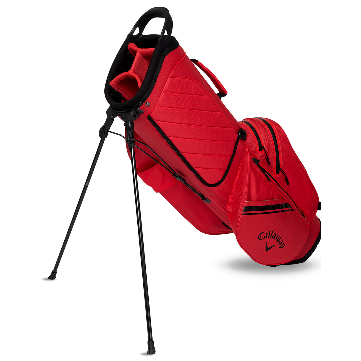 Callaway Chase Dry Waterproof Standbag, Red / Black - Golflaedchen.de