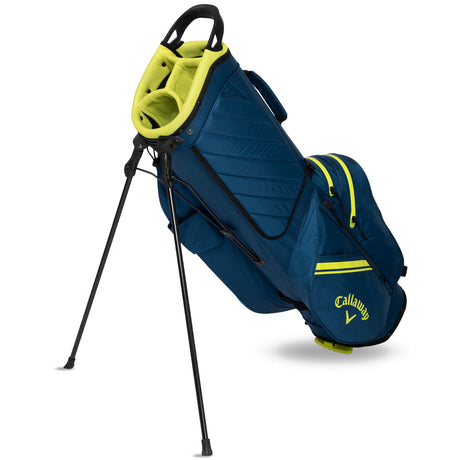 Callaway Chase Dry Waterproof Standbag, Navy / Yellow - Golflaedchen.de