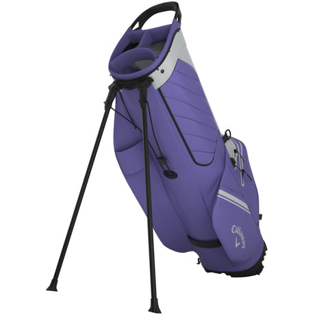 Callaway 2026 Chase Dry Waterproof Standbag, Silver / Purple - Golflaedchen.de