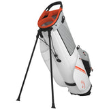 Callaway Chase Standbag, White / Silver / Orange - Golflaedchen.de