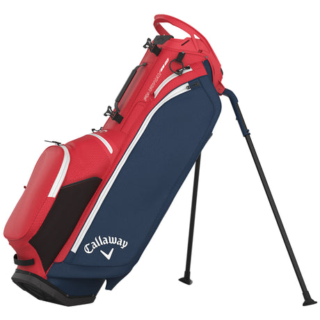 Callaway 2026 Fairway C HD Waterproof Standbag, Rot / Navy - Golflaedchen.de