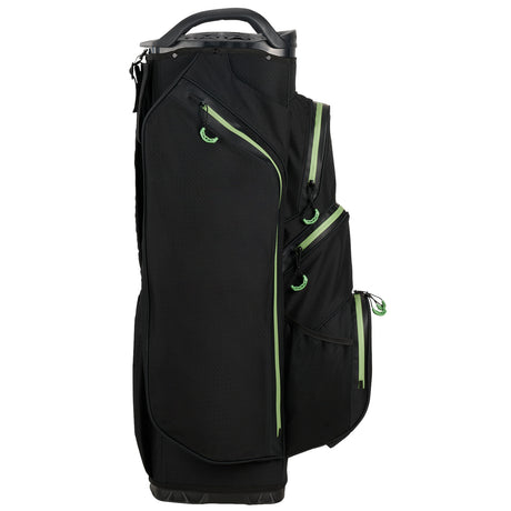 Ogio 2025 All Elements Silencer Waterproof Cartbag / Golfbag, Black - Golflaedchen.de