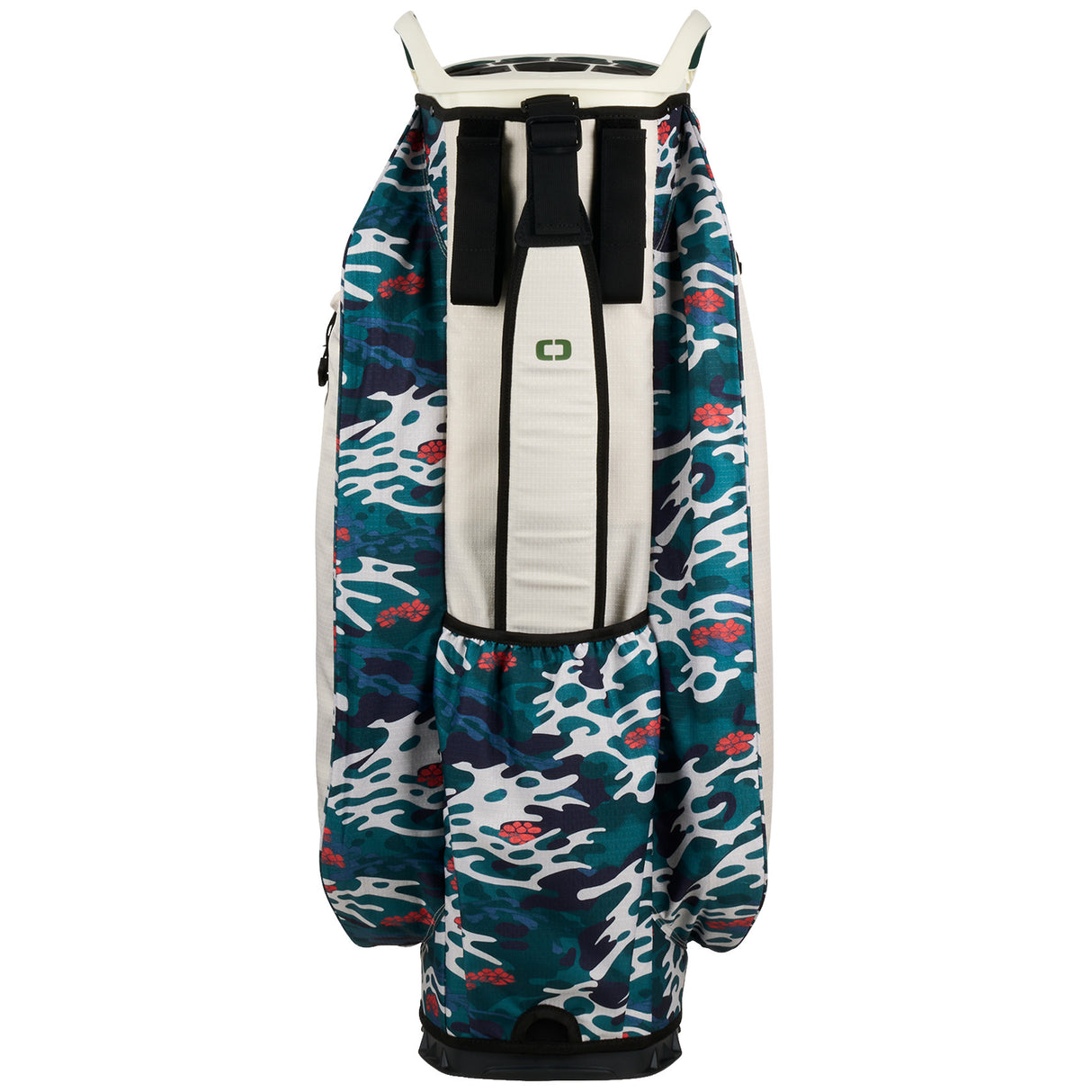 Ogio 2025 All Elements Silencer Waterproof Cartbag / Golfbag, Wave Camo - Golflaedchen.de