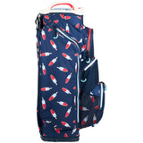 Ogio 2025 All Elements Silencer Waterproof Cartbag / Golfbag, Rocket Pop - Golflaedchen.de