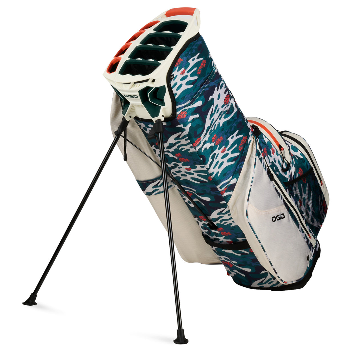 Ogio 2025 All Elements Hybrid Waterproof Standbag, Wave Camo - Golflaedchen.de