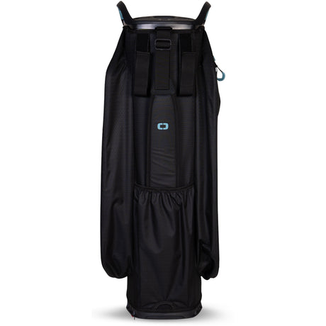 Ogio 2026 All Elements Silencer Waterproof Cartbag / Golfbag, Black - Golflaedchen.de