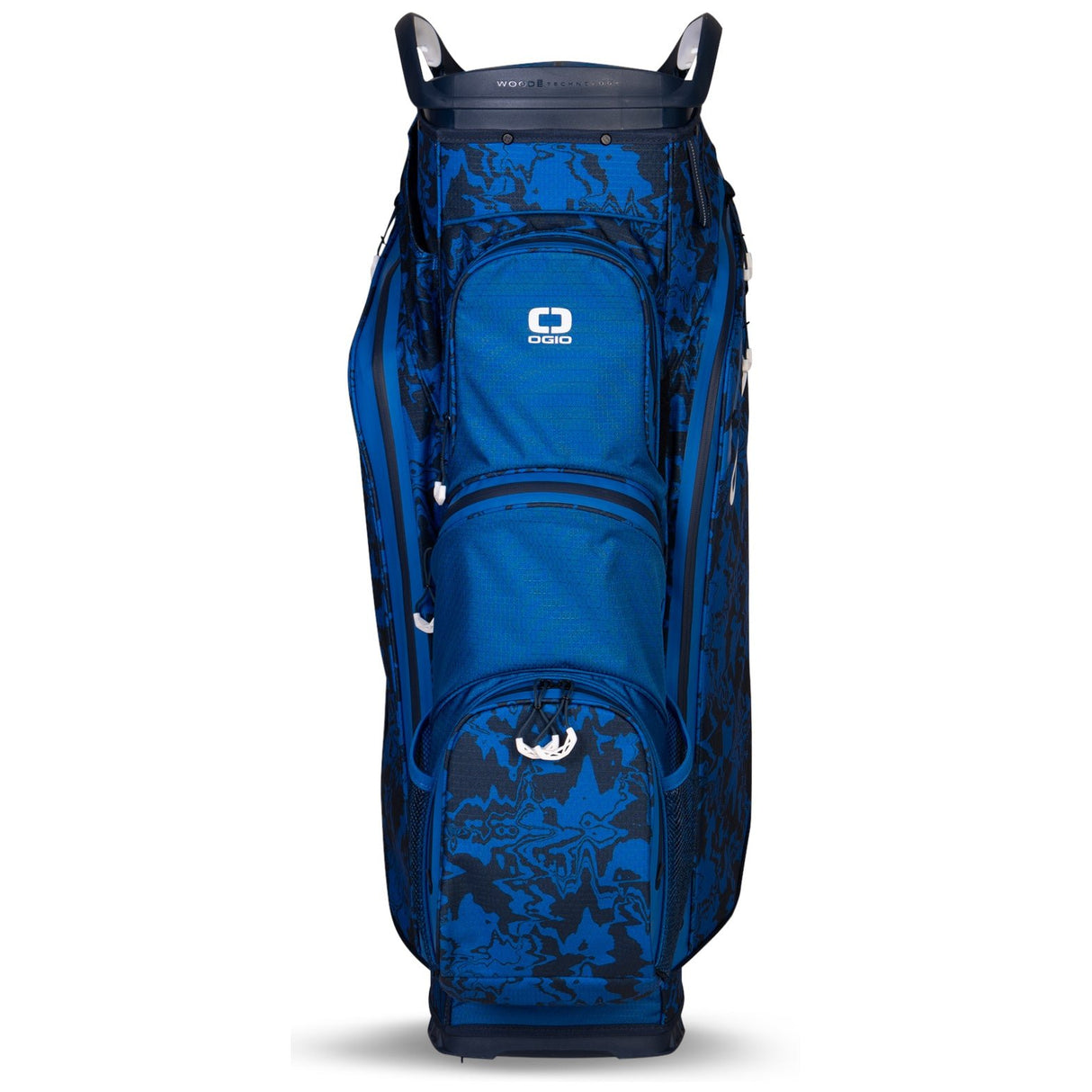 Ogio 2026 All Elements Silencer Waterproof Cartbag / Golfbag, Blue Sky - Golflaedchen.de