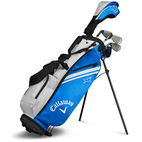 Callaway 2026 Junior Kinder Golfset XJ2 (119 - 134 cm), Farbe Blau / Weiß, Rechtshand - Golflaedchen.de