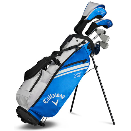 Callaway 2026 Junior Kinder Golfset XJ3 (135 - 155 cm), Farbe Blau / Weiß, Rechtshand - Golflaedchen.de