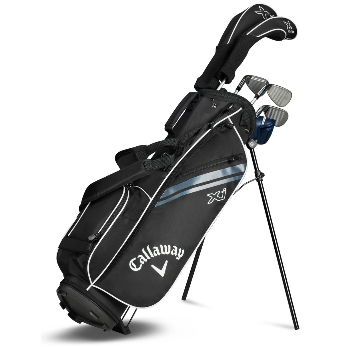 Callaway 2026 Junior Kinder Golfset XJ2 (119 - 134 cm), Farbe Schwarz, Linkshand - Golflaedchen.de