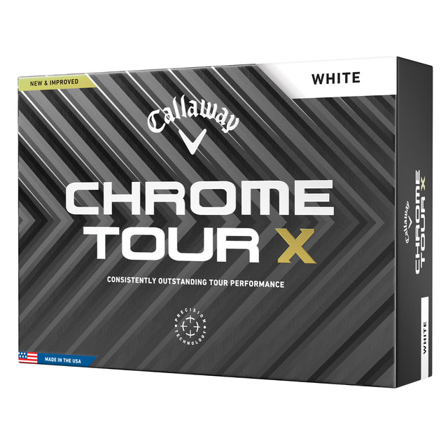 Callaway Chrome Tour X Golfbälle, 12 Stück - Golflaedchen.de