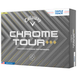 Callaway 2026 Chrome Tour TD Golfbälle, Triple Track, 12 Stück - Golflaedchen.de
